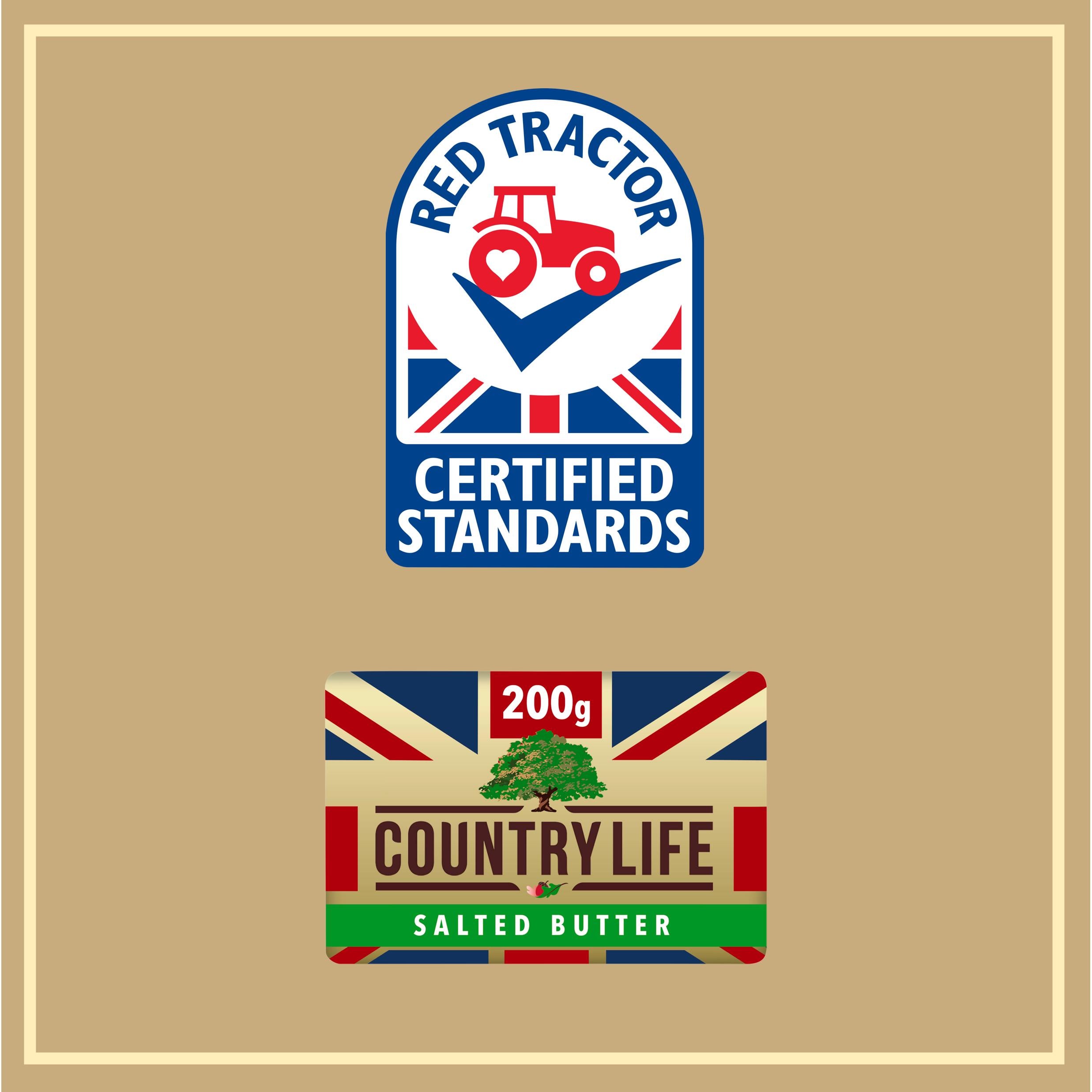 Country Life salted butter 200g, UK version