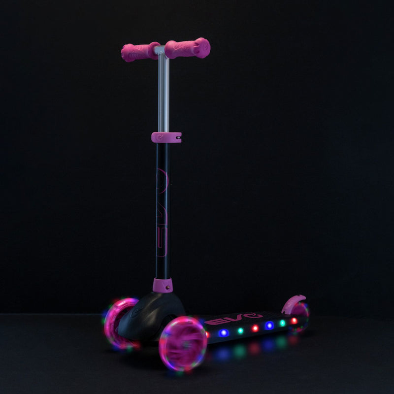 Evo pink kids 3 wheel scooter, imported from the UK