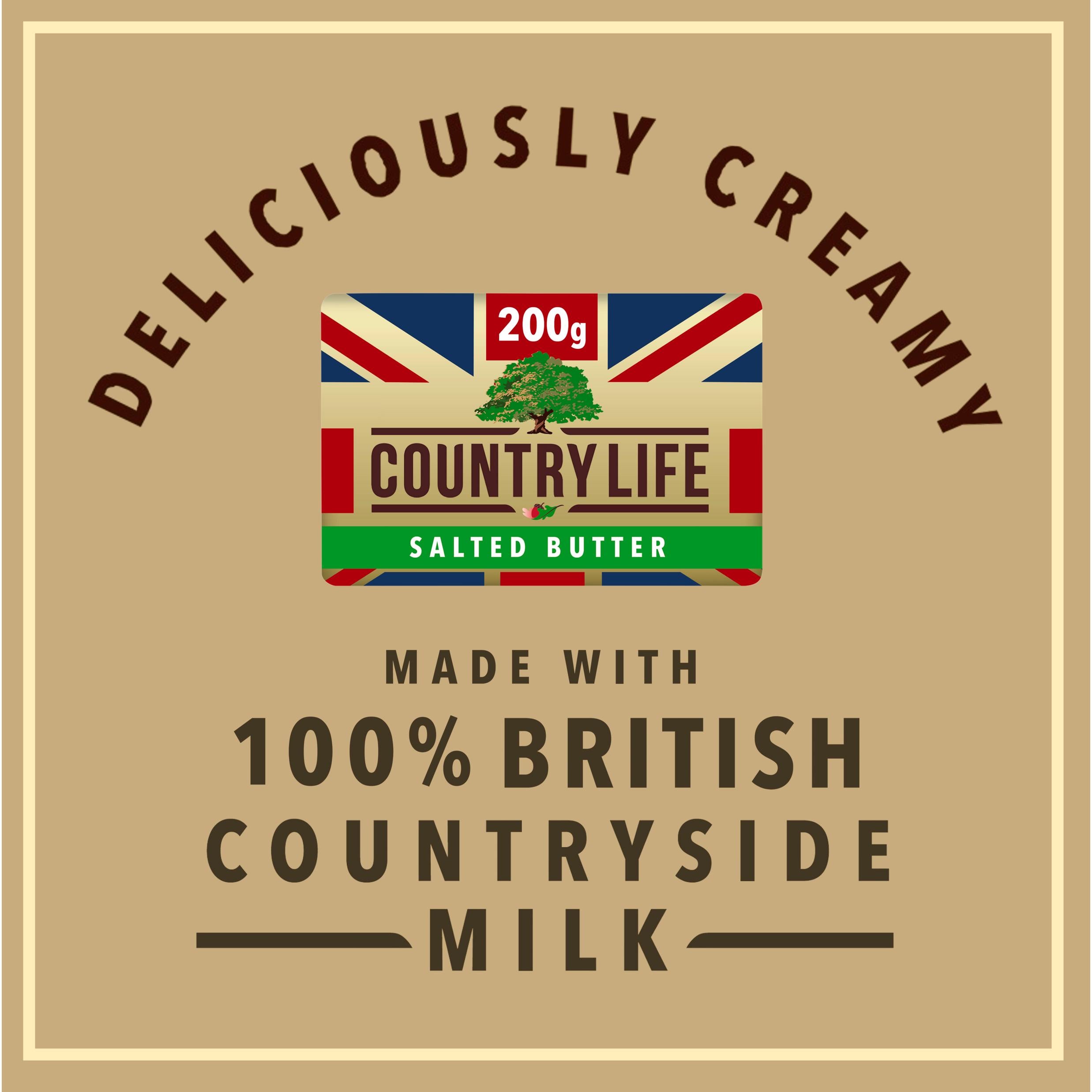 Country Life salted butter 200g, UK version
