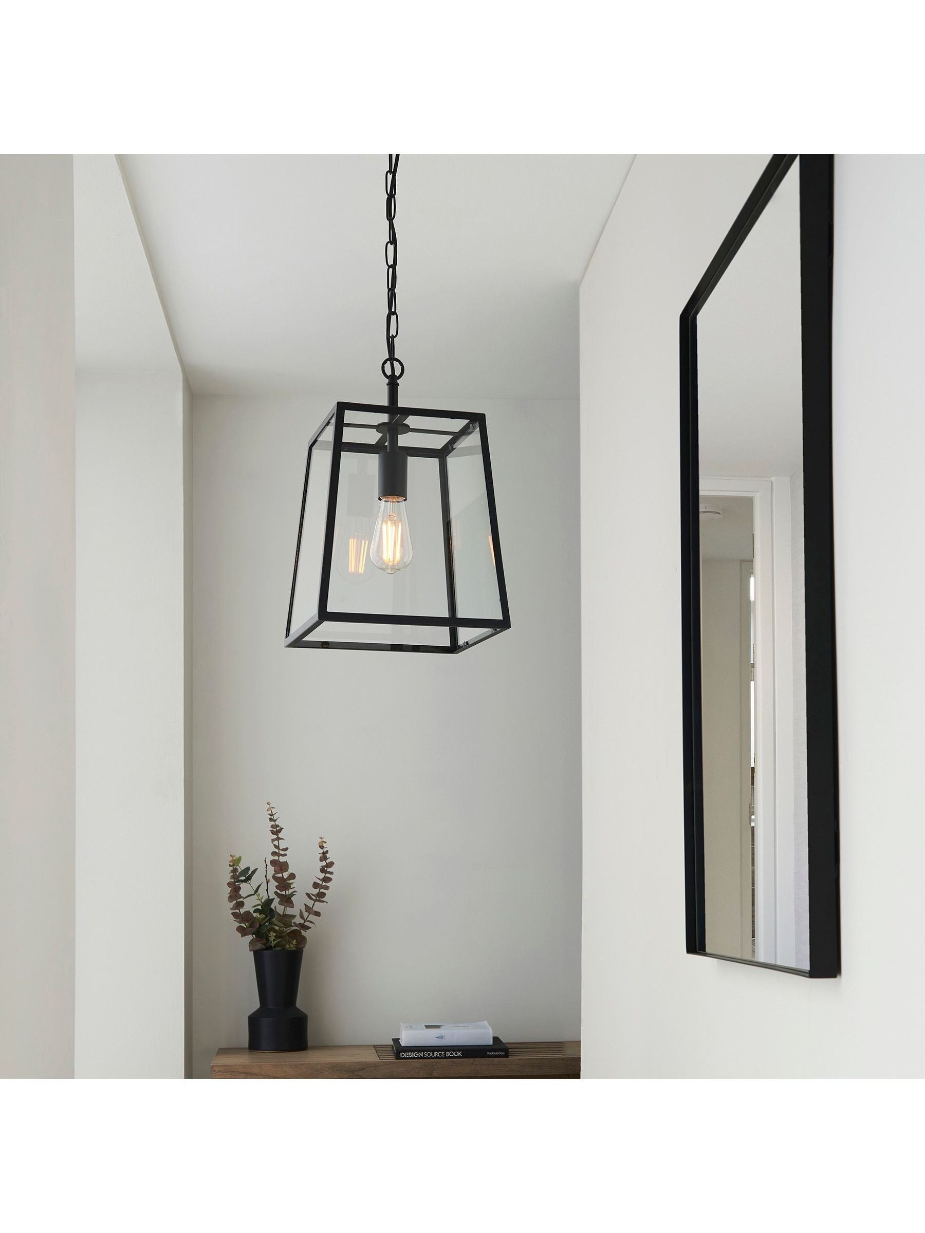 Gallery Home black hemp pendant ceiling light - British product