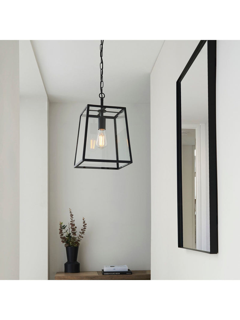 Gallery Home black hemp pendant ceiling light - British product
