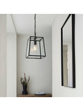 Gallery Home black hemp pendant ceiling light - British product