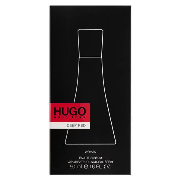 HUGO Deep Red For Her Eau de Parfum 50ml, UK version