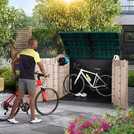 Keter garden bike shed Beige/Green 2000L, UK version