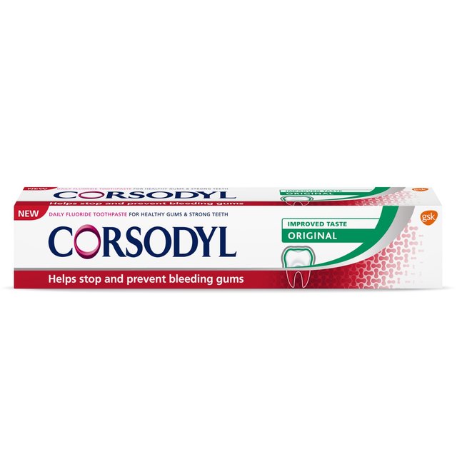 Corsodyl Gum Toothpaste Daily Flouride Gum & Teeth Care   75ml GOODS M&S   