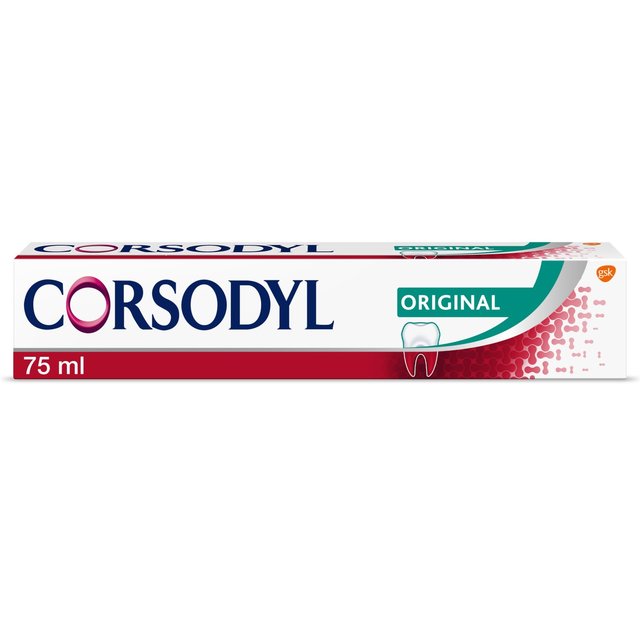 Corsodyl Gum Toothpaste Daily Flouride Gum & Teeth Care   75ml GOODS M&S   