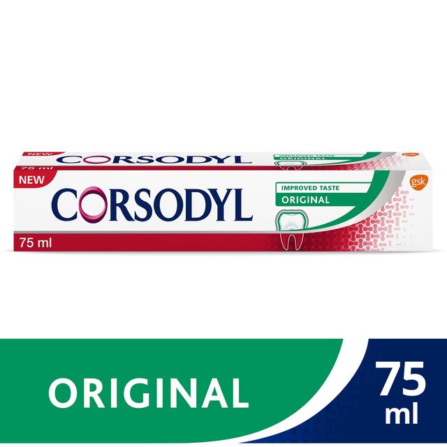 Corsodyl Gum Toothpaste Daily Flouride Gum & Teeth Care   75ml GOODS M&S   