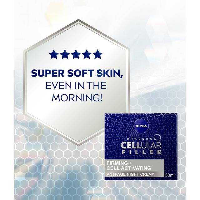 NIVEA Hyularon Cellular Filler Anti-Age Night Cream   50ml GOODS M&S   