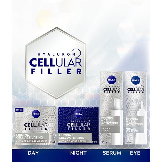 NIVEA Hyularon Cellular Filler Anti-Age Night Cream   50ml GOODS M&S   