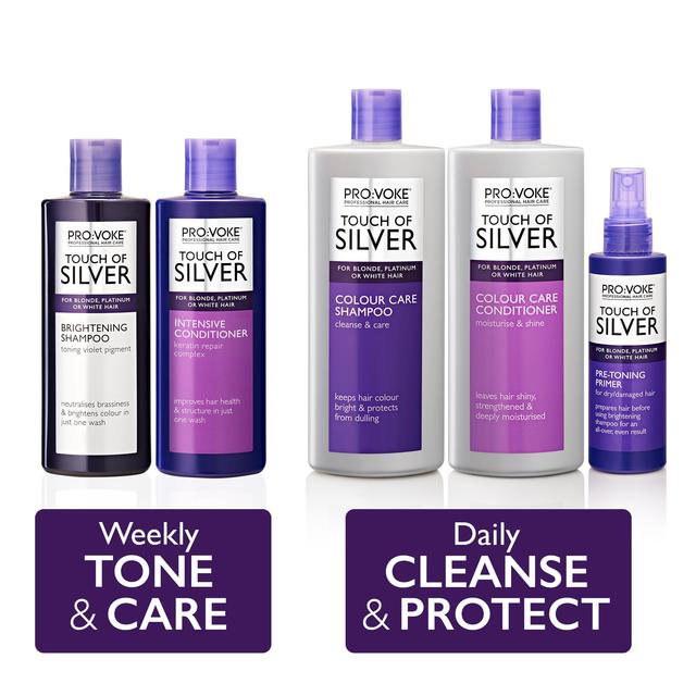 PROVOKE Touch of Silver Colour Care Shampoo   400ml GOODS M&S   