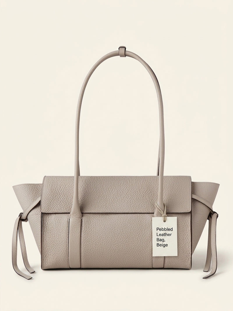 Mulberry small Bayswater heavy grain leather shoulder bag - British product