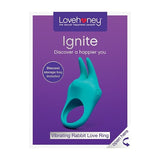 Lovehoney Ignite 20 Function Vibrating Rabbit Love Ring Aqua GOODS Superdrug   