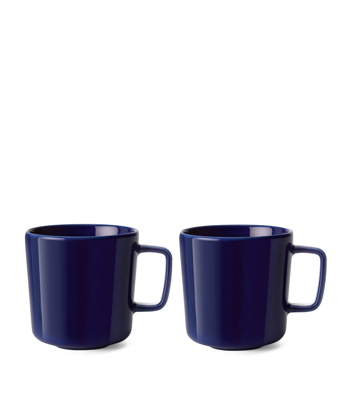 LSA International set of 2 porcelain Collective mugs 370ml, UK version