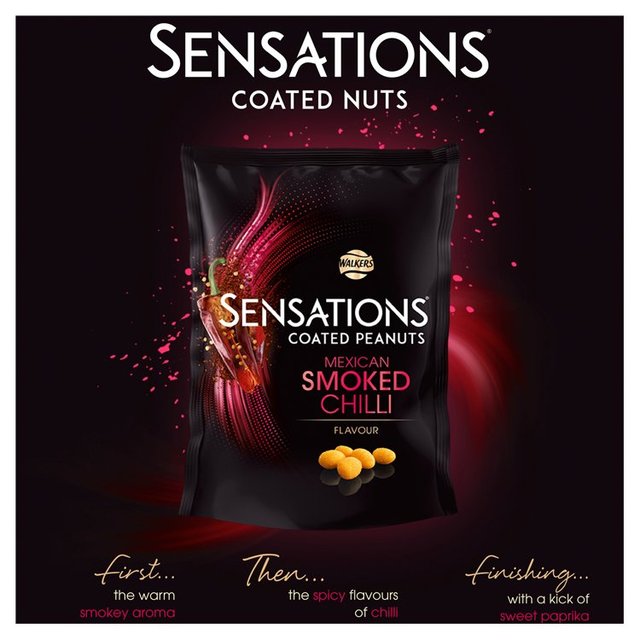 Sensations Mexican Smoked Chilli Coated Sharing Peanuts   150g