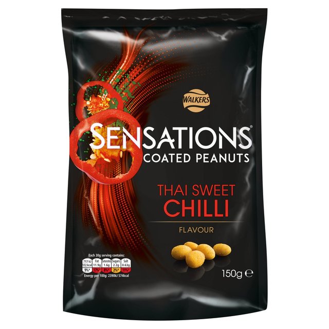 Sensations Thai Sweet Chilli Coated Sharing Peanuts   150g