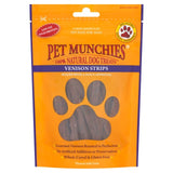 Pet Munchies 100% Natural Strips Venison Dog Treats   75g GOODS M&S   