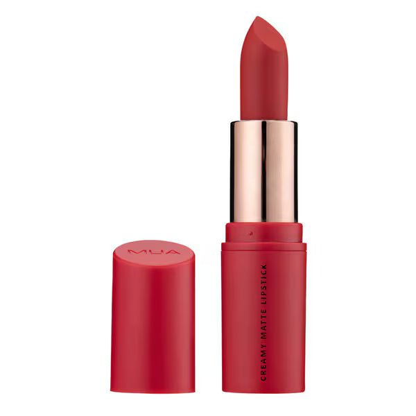 MUA Creamy Matte Lipstick Razzleberry, imported from the UK