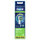 Oral-B CrossAction Toothbrush Heads - White   4 per pack GOODS M&S   