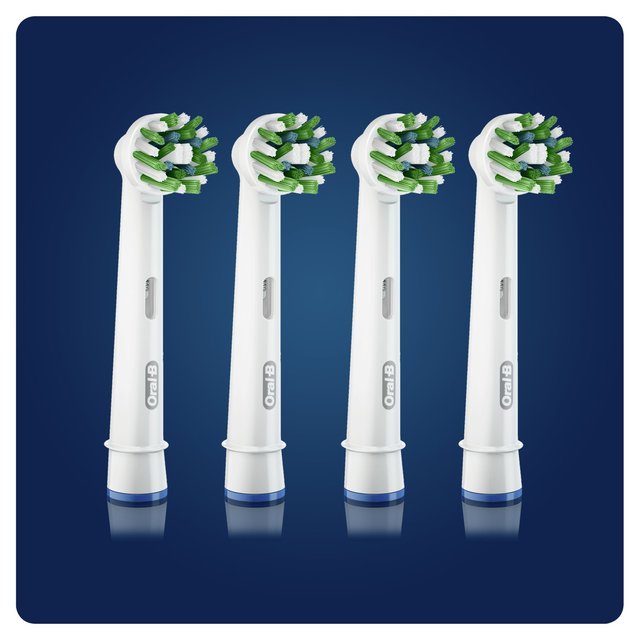 Oral-B CrossAction Toothbrush Heads - White   4 per pack GOODS M&S   