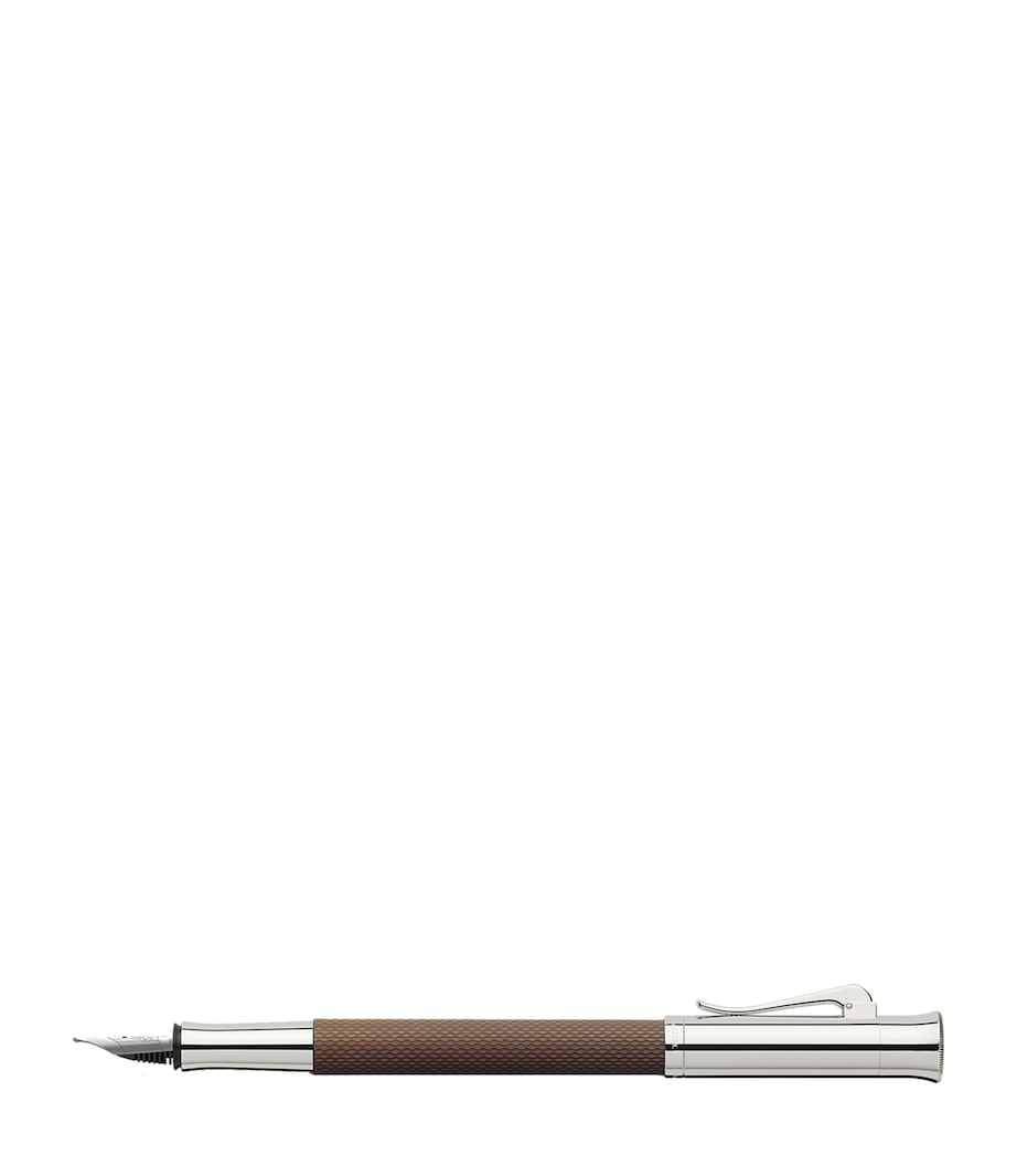Graf von Faber-Castell Guilloche Cognac fountain pen, UK version