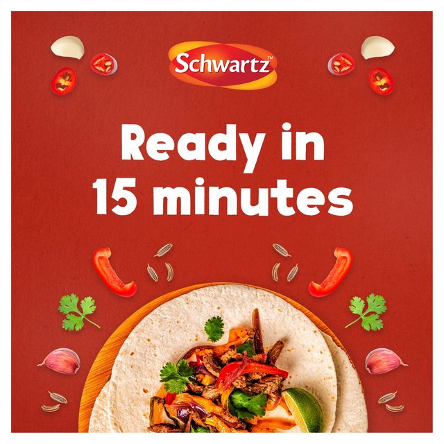 Schwartz Authentic Chicken Fajita Recipe Mix    35g