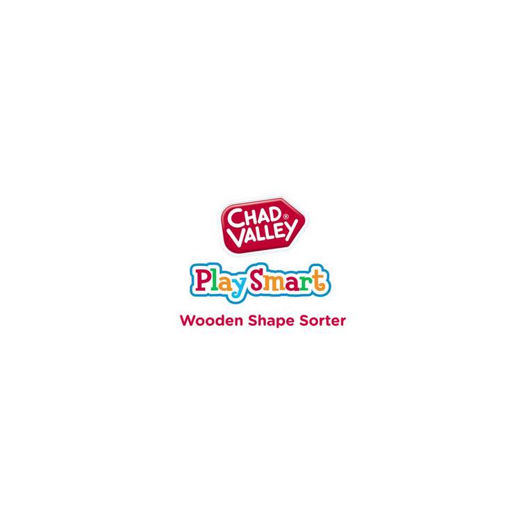 Chad Valley Wooden Shape Sorter with 20 pieces, UK version