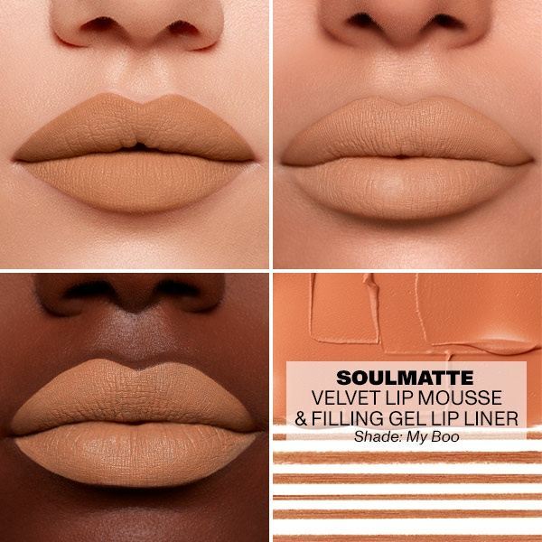 Morphe Soulmatte Filling Gel Lip Liner My Boo imported from the UK