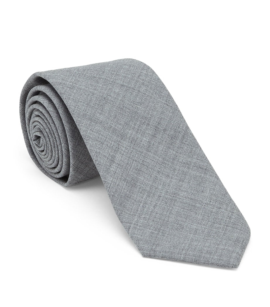 Brunello Cucinelli virgin wool tie (British brand)