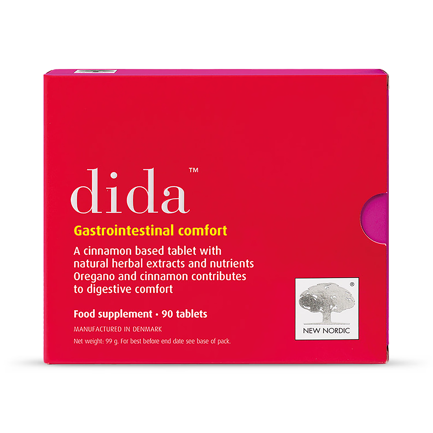 New Nordic Dida Gastrointestinal Comfort Tablets 90 - British product
