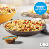 OXO reduced salt chicken stock pots 80g - British product
