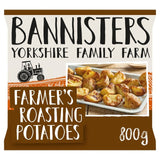 Bannisters Farm Skin On Roasting Potatoes   800g GOODS M&S   