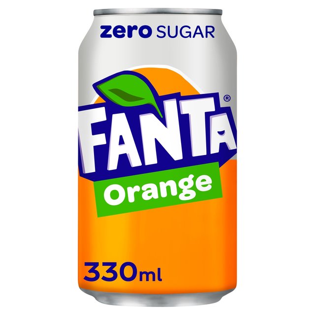 Fanta Orange Zero   24 x 330ml GOODS M&S   