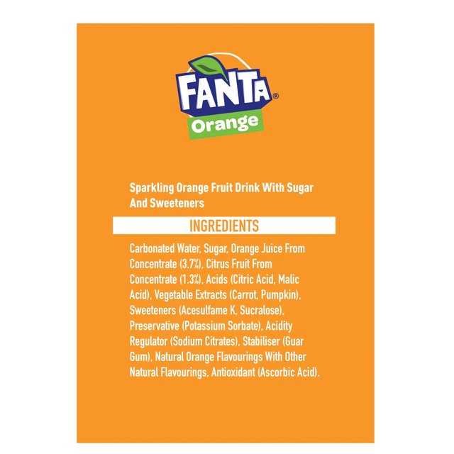 Fanta Orange   24 x 330ml GOODS M&S   