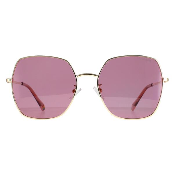 Polaroid PLD 6178/G/S gold polarized sunglasses (British brand)