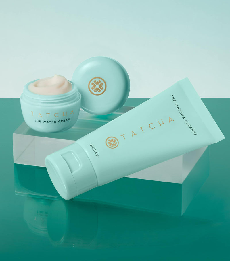 Tatcha cleanser and toner set (British brand)