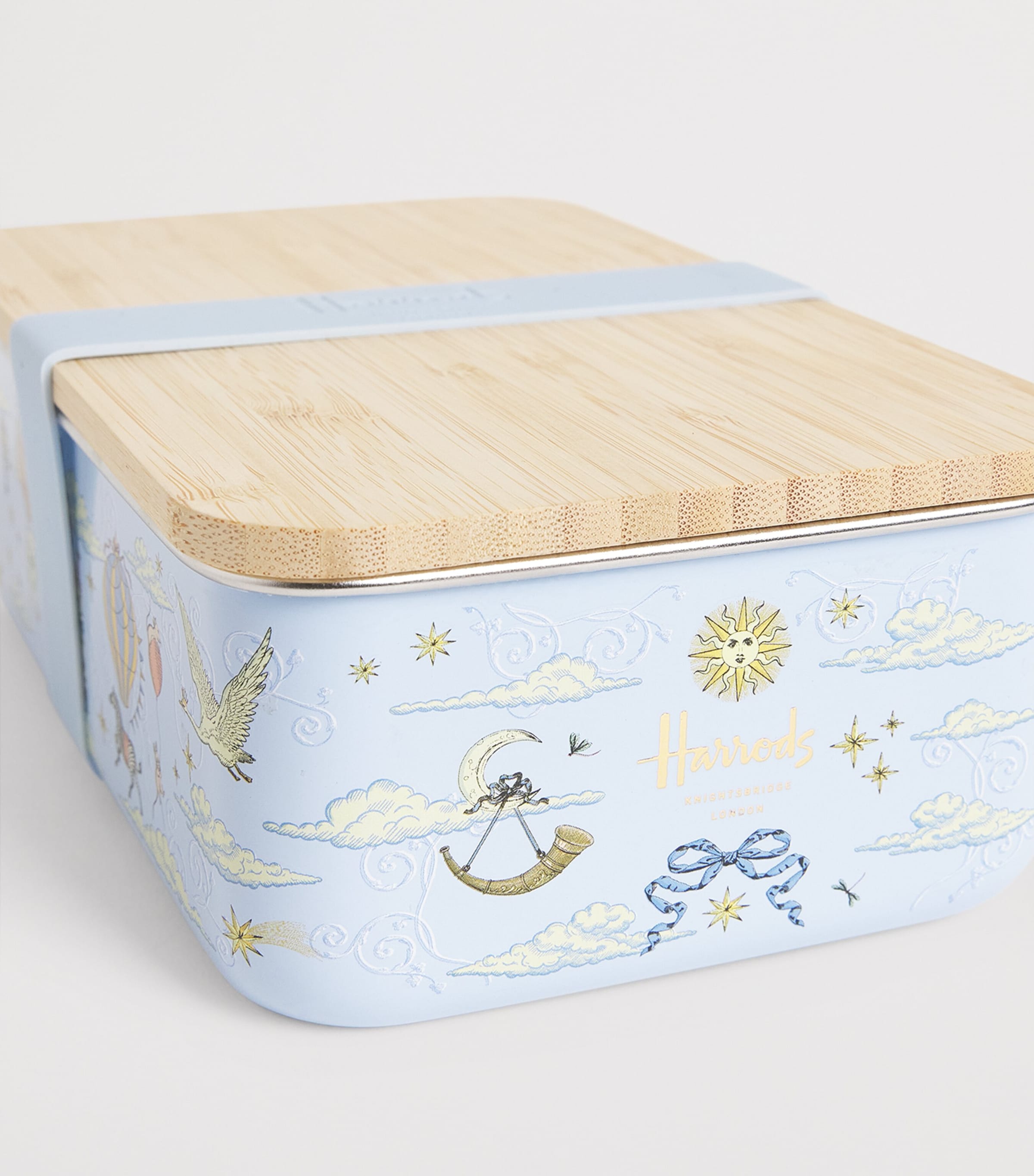 Harrods Metal Icons lunch box, UK version