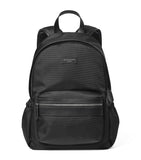 Aspinal of London nylon backpack with leather trim (British brand)