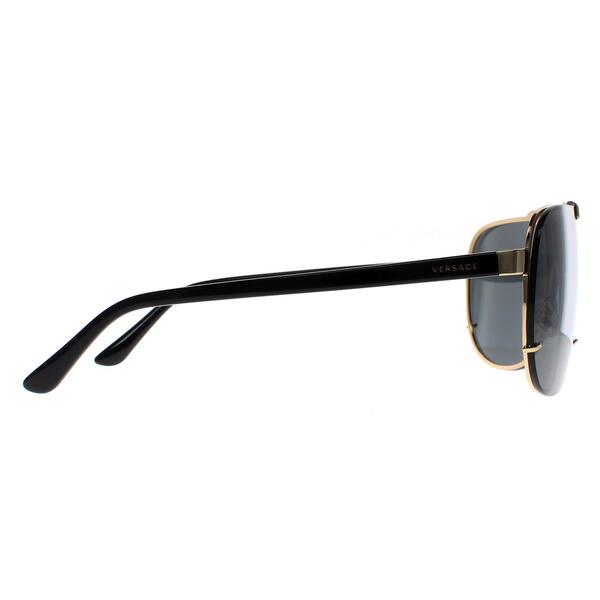 Versace 2140 Gold men sunglasses grey lenses (British brand)
