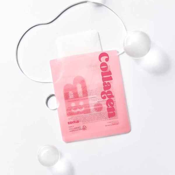 EDIT.B collagen ampoule mask sheet 1pc, UK version