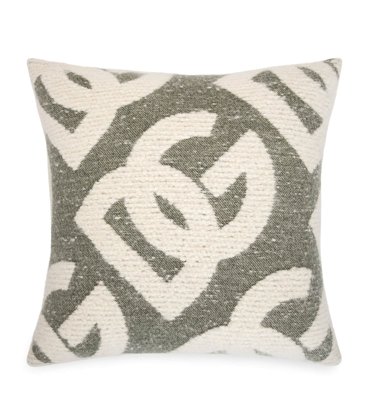 Dolce&Gabbana Casa wool-silk-cashmere logo cushion 50cm x 50cm - British product