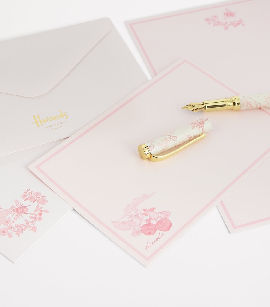 Harrods Toile Letter Writing Set, UK version