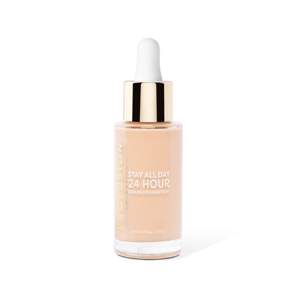 Profusion Cosmetics 24 Hour Silicone foundation in Light Beige, UK version