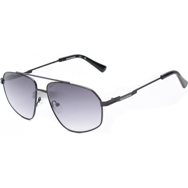 Skechers black metal frame sunglasses 61 - British product