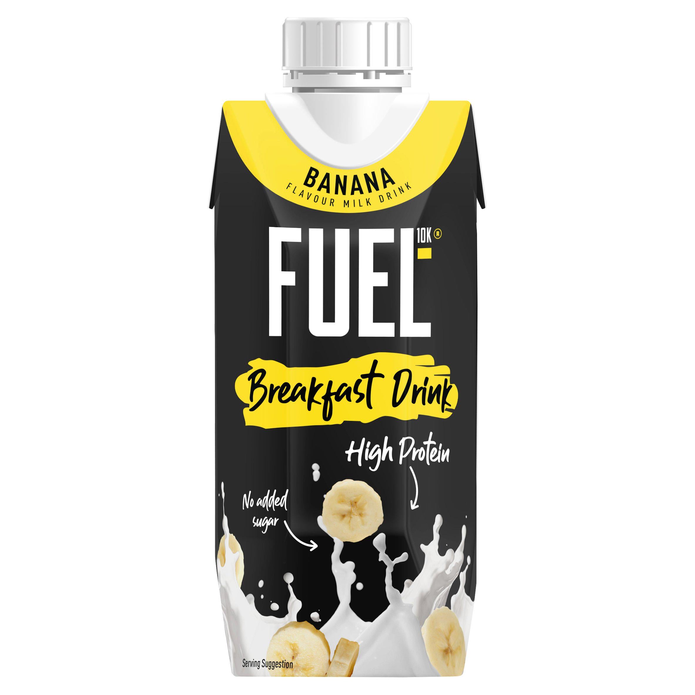 Fuel10K High Protein Banana Breakfast Milk Drink 330ml GOODS Sainsburys   