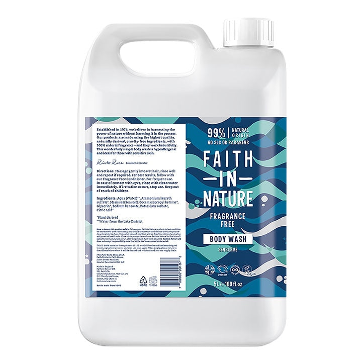 Faith in Nature Seaweed & Citrus Body Wash 5L Washing & Bathing Holland&Barrett   