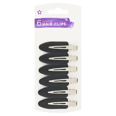 Superdrug Superdrug No Crease Styling Clips 6pk- Buy online at McGrocer