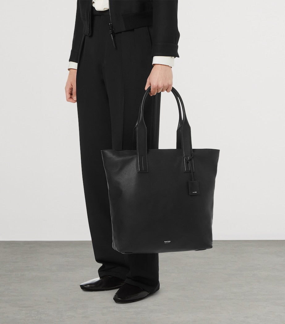 TOM FORD leather tote bag calfskin Italian, imported from the UK