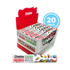 Diablo milk chocolate buttons 22g tubes pack of 20 (British brand)