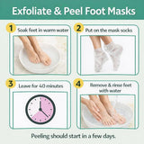 Danielle Creations foot mask 1 pair (British brand)