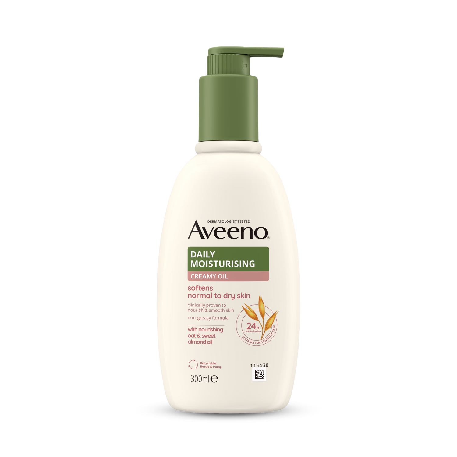 Aveeno moisturising creamy oil 300ml - British product
